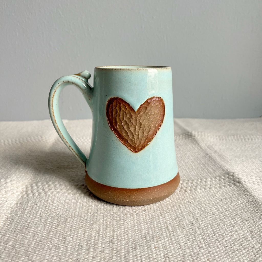 SOLD OUT - Blue Heart Mug - Limited Edition