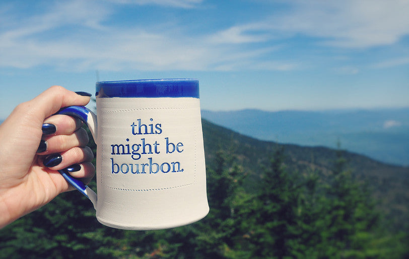 'this might be bourbon'® Mug | Discontinued