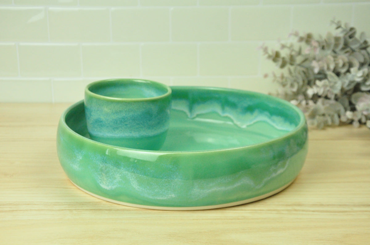 Chip And Dip Set Dirty South Pottery