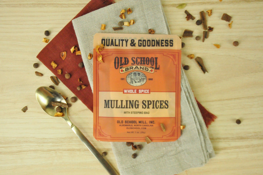 Old School Brand Mulling Spices are perfect to pair with our handmade pottery mugs for a great holiday gift from Winchester, Kentucky