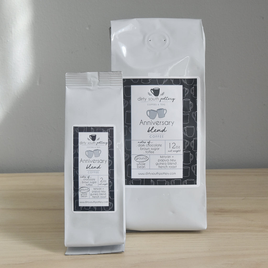 Anniversary Blend Coffee | 12 oz. & 2 oz. Bags