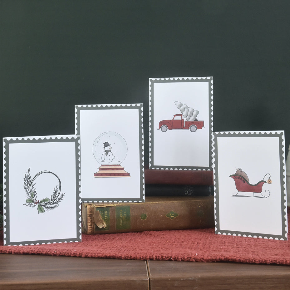 Classic Holiday Cards | Green Series