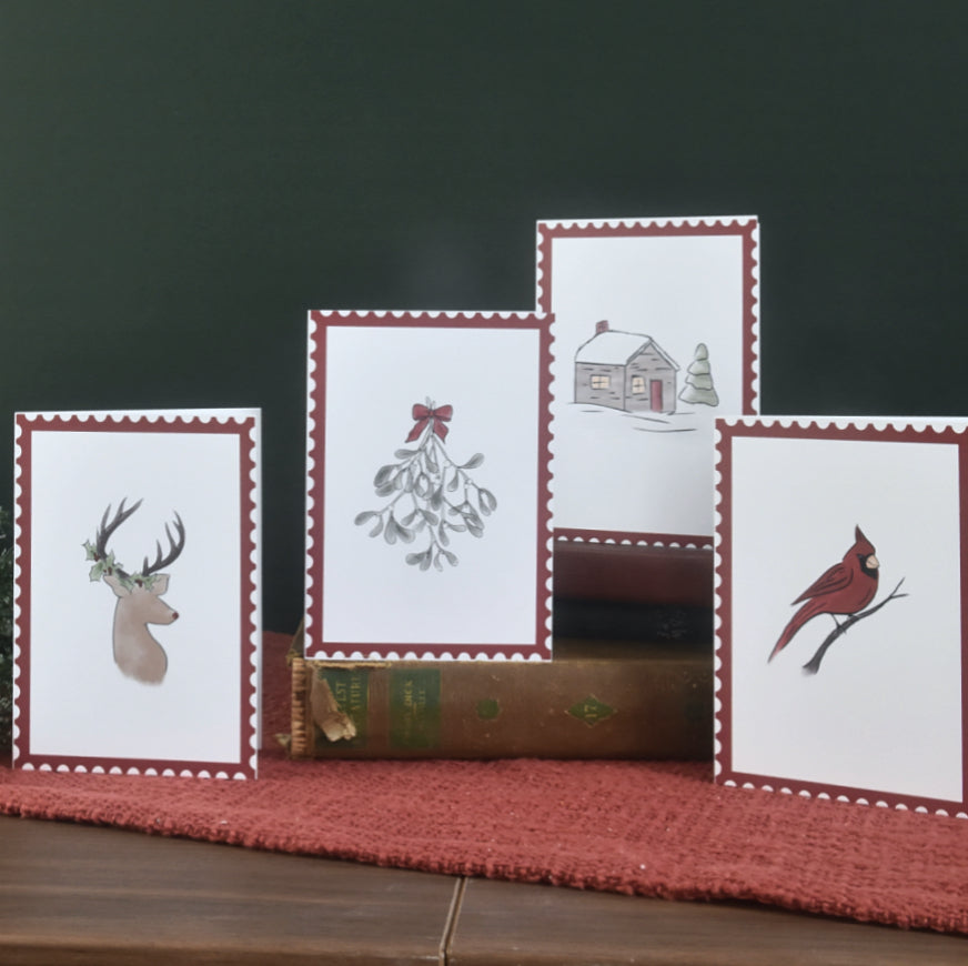 Classic Holiday Cards | Red Series