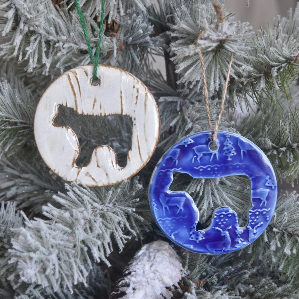 Farm Cutout Ornament | Cow