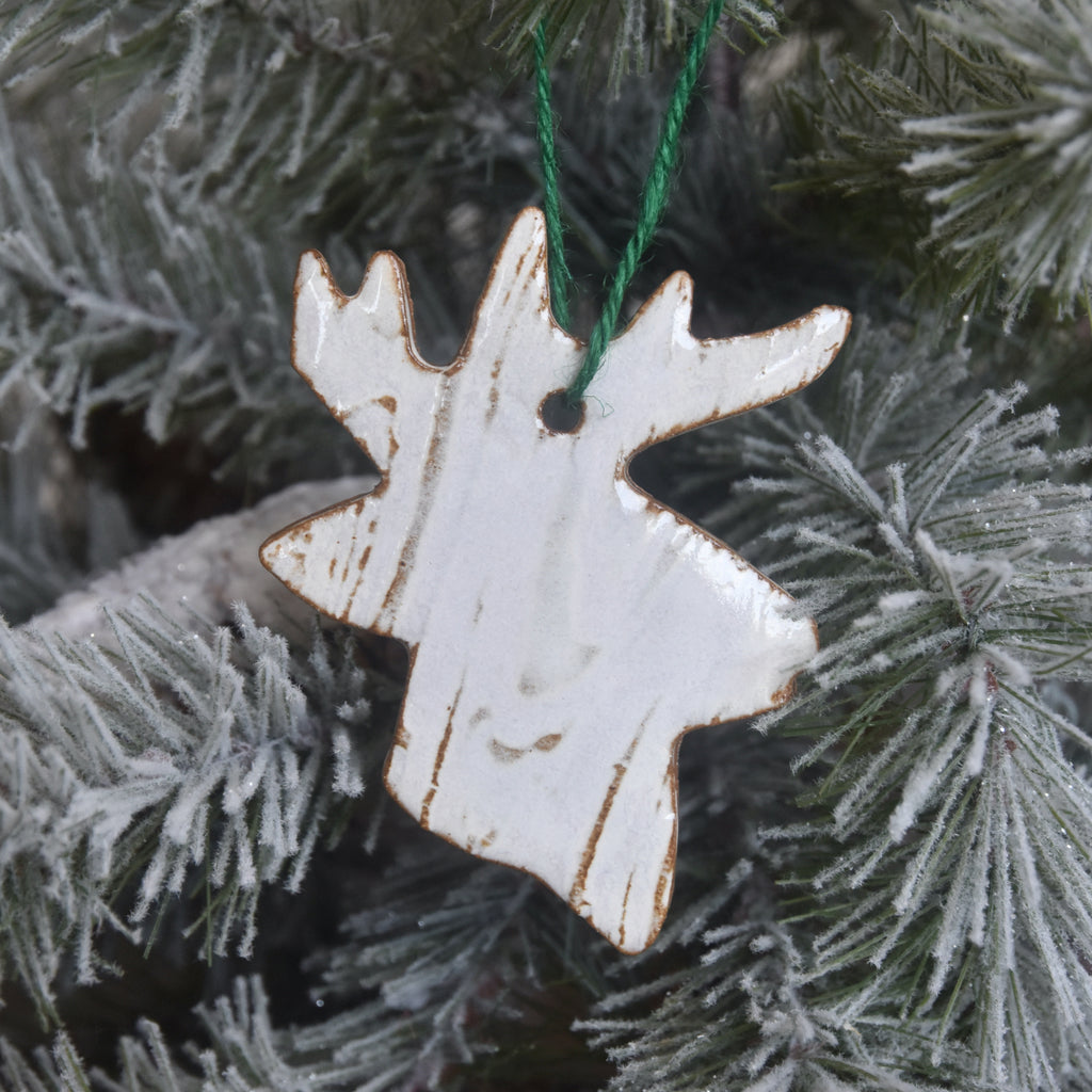 Woodland Deer Head Ornament