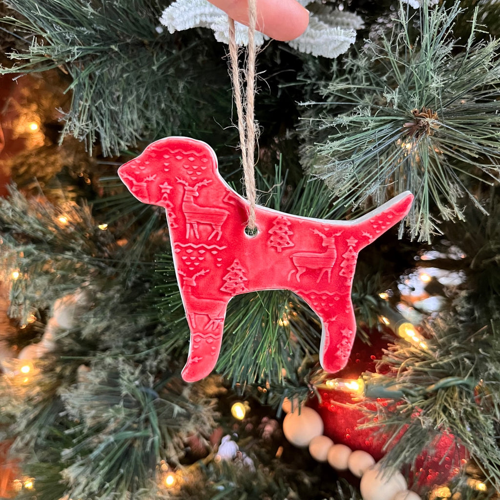 Dog Sweater Ornament