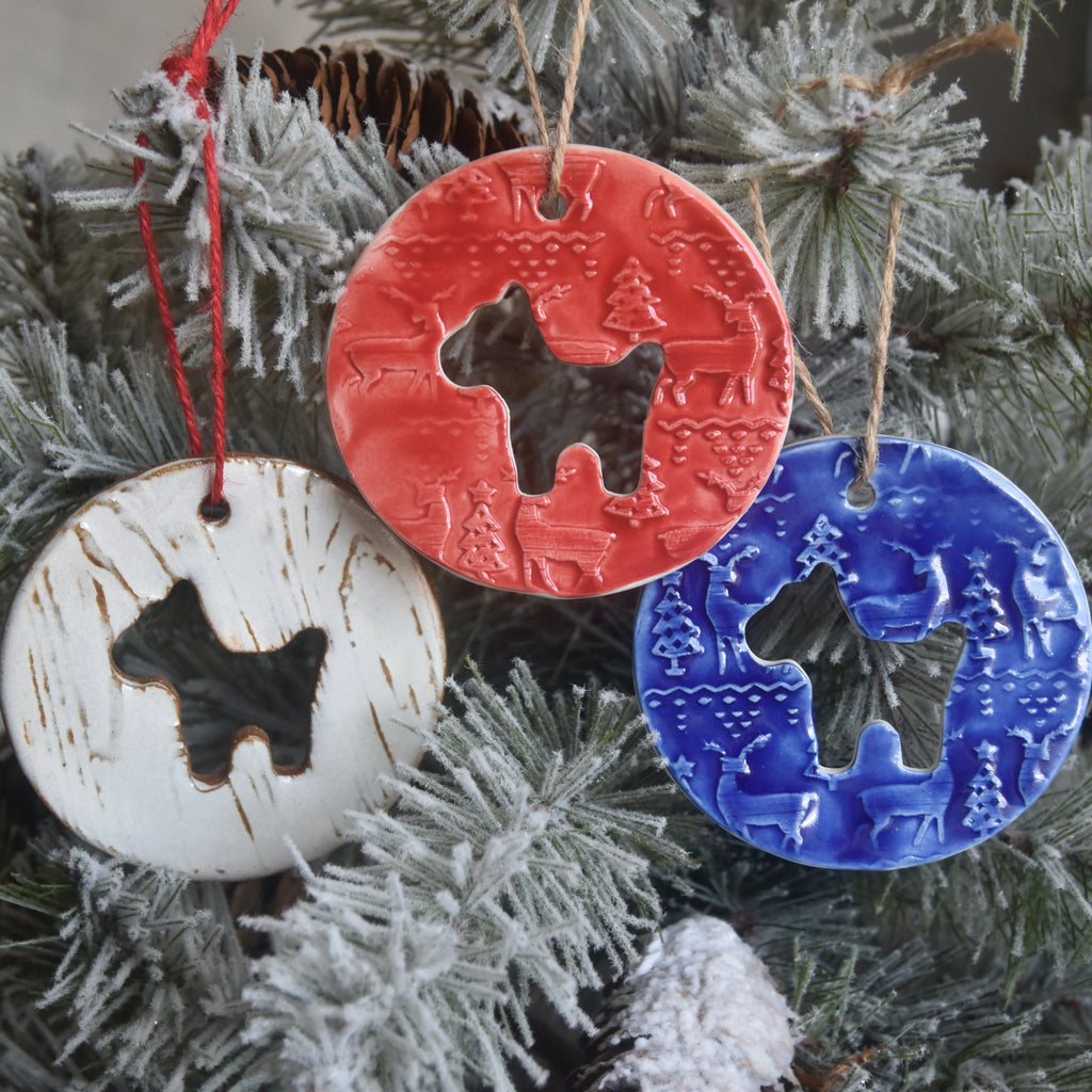 Dog Cutout Ornament