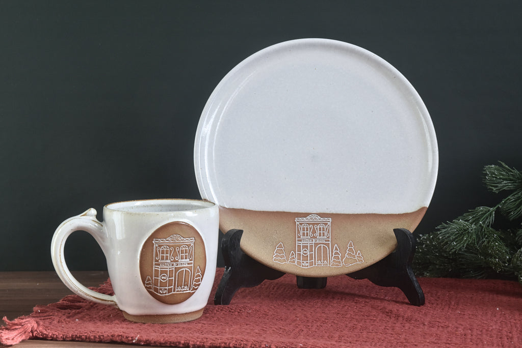 2025 Coffeehouse Plate | Holiday Collection