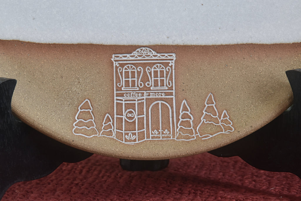2025 Coffeehouse Plate | Holiday Collection