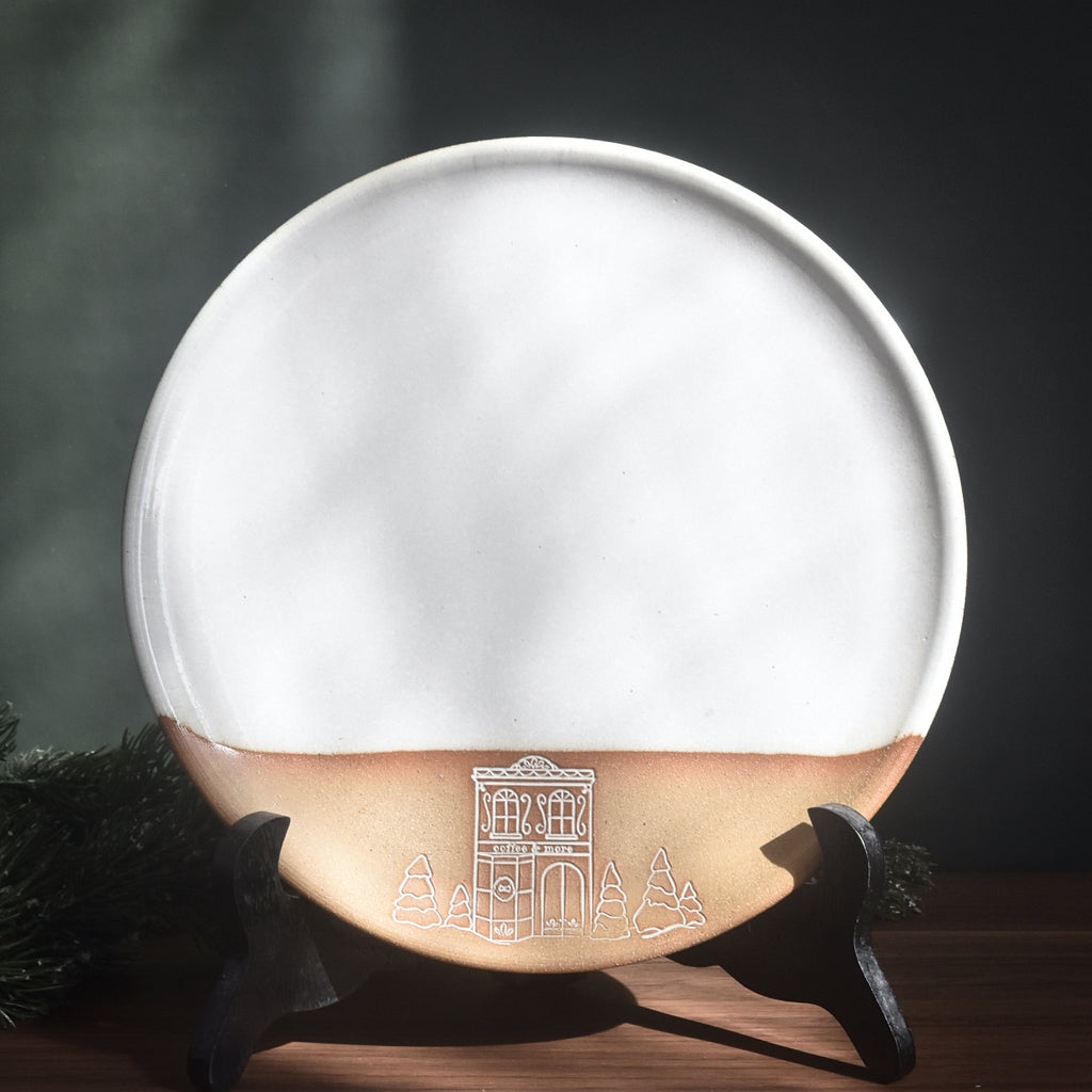 2025 Coffeehouse Plate | Holiday Collection