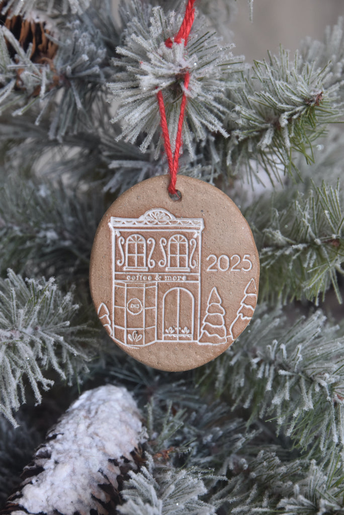 2025 Coffeehouse Ornament | Holiday Collection