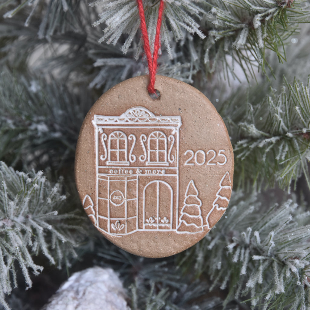 2025 Coffeehouse Ornament | Holiday Collection