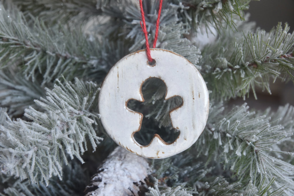 Classic Christmas Cutout Ornament | Gingerbread Man