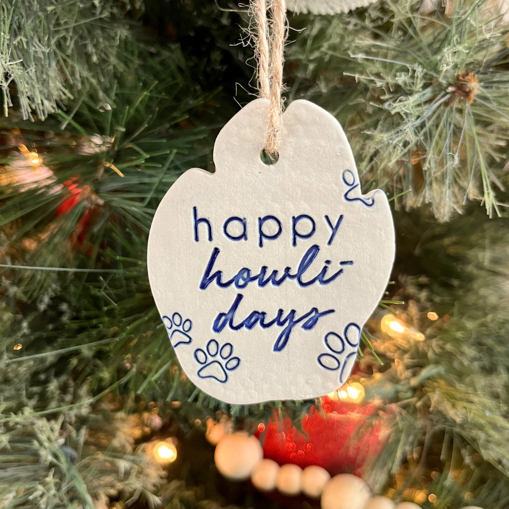 Happy Howlidays Ornament