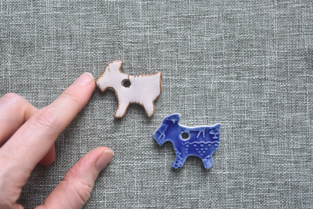 Mini Farm Animal Ornaments