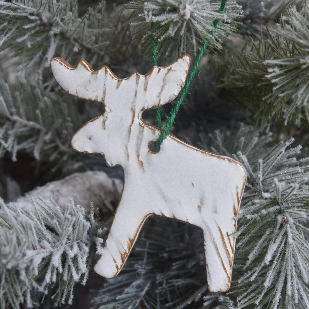 Woodland Moose Ornament
