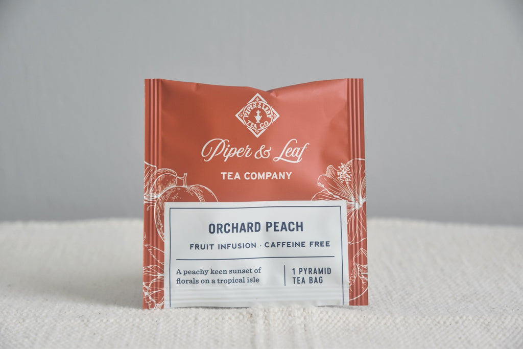 Orchard Peach | Piper & Leaf Bagged Teas