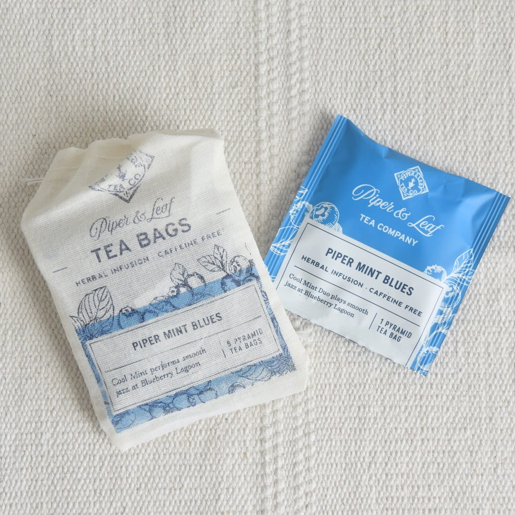 Piper Mint Blues | Piper & Leaf Bagged Teas