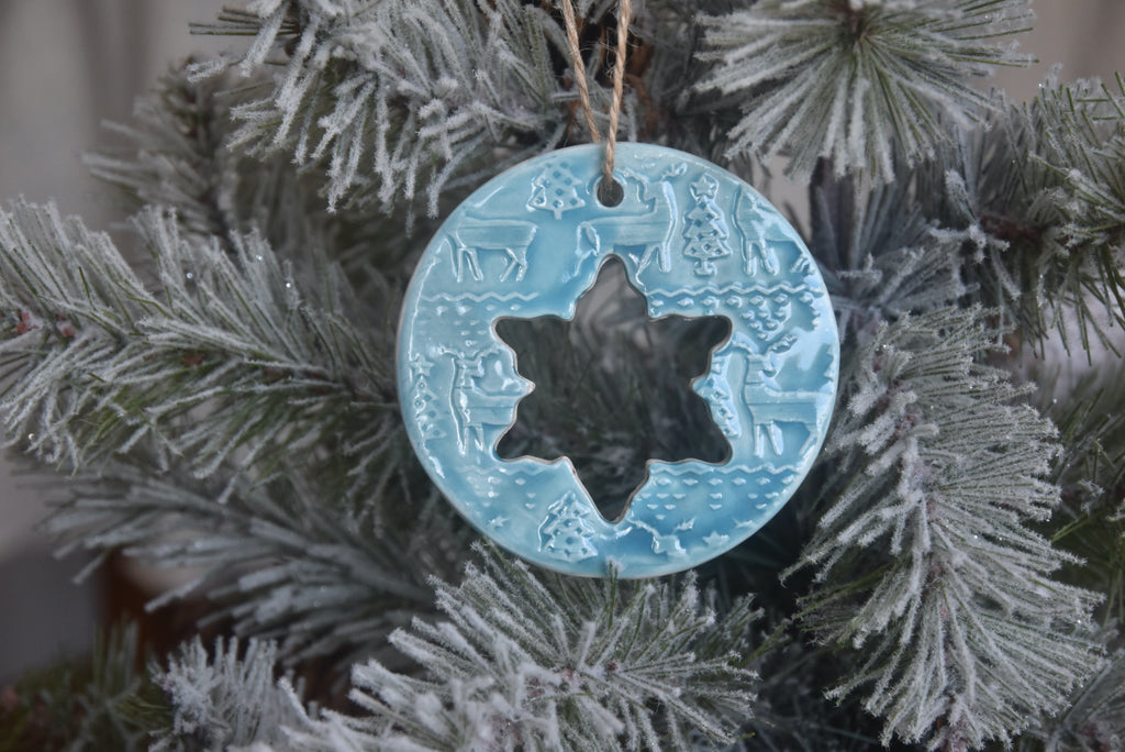 Classic Christmas Cutout Ornament | Snowflake