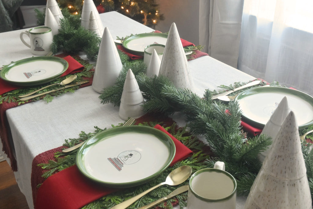 Handmade Ceramic Woodland Trees | Set of Three
