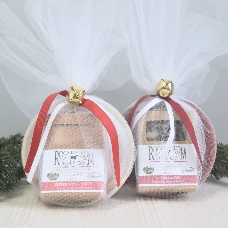 Handmade Soap Dish Gift Set with small batch soap & soap dish . Hostess gift idea . Teacher Gift idea