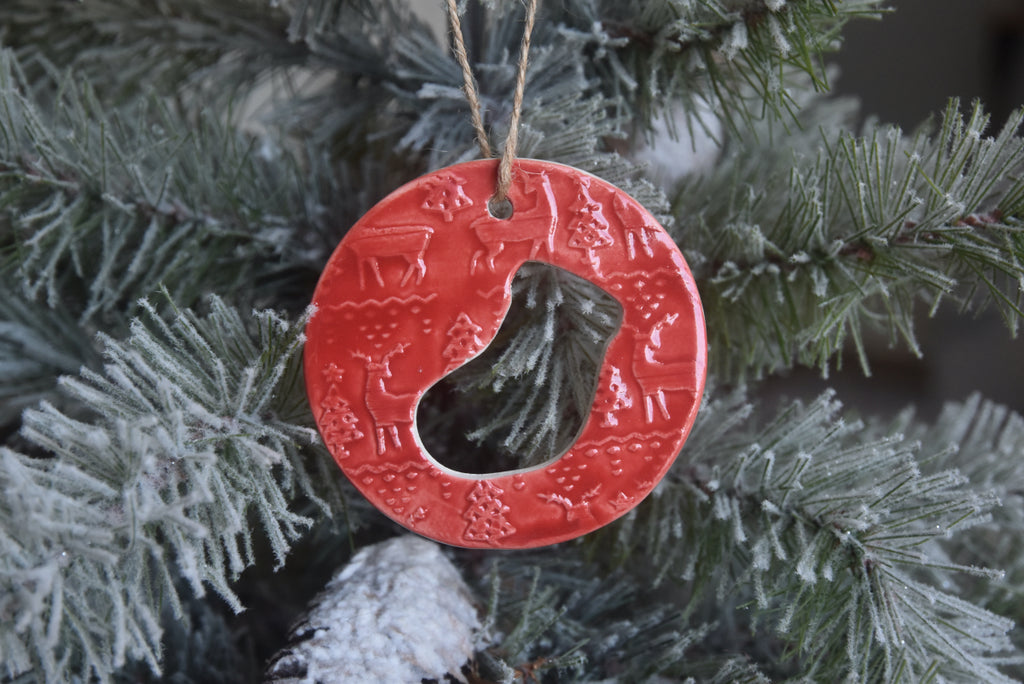 Classic Christmas Cutout Ornament | Stocking