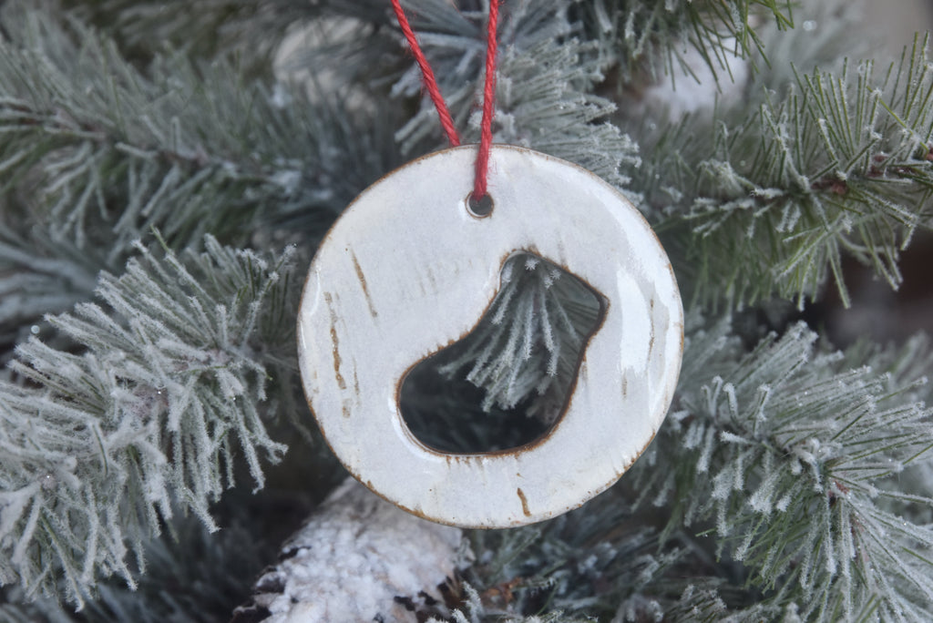 Classic Christmas Cutout Ornament | Stocking