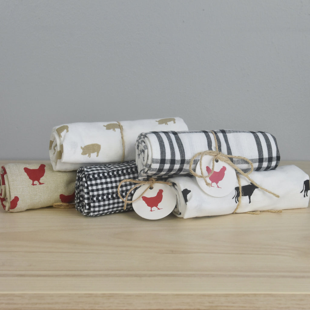 Farmhouse Dish Towel | Assorted Styles