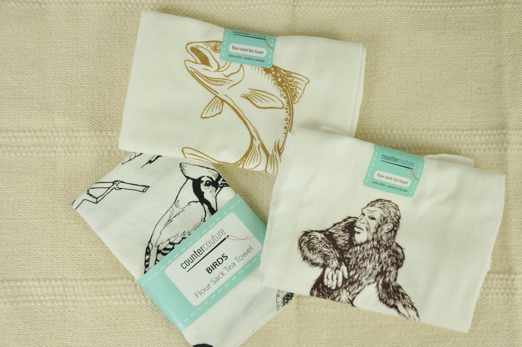 Trout Tea Towel