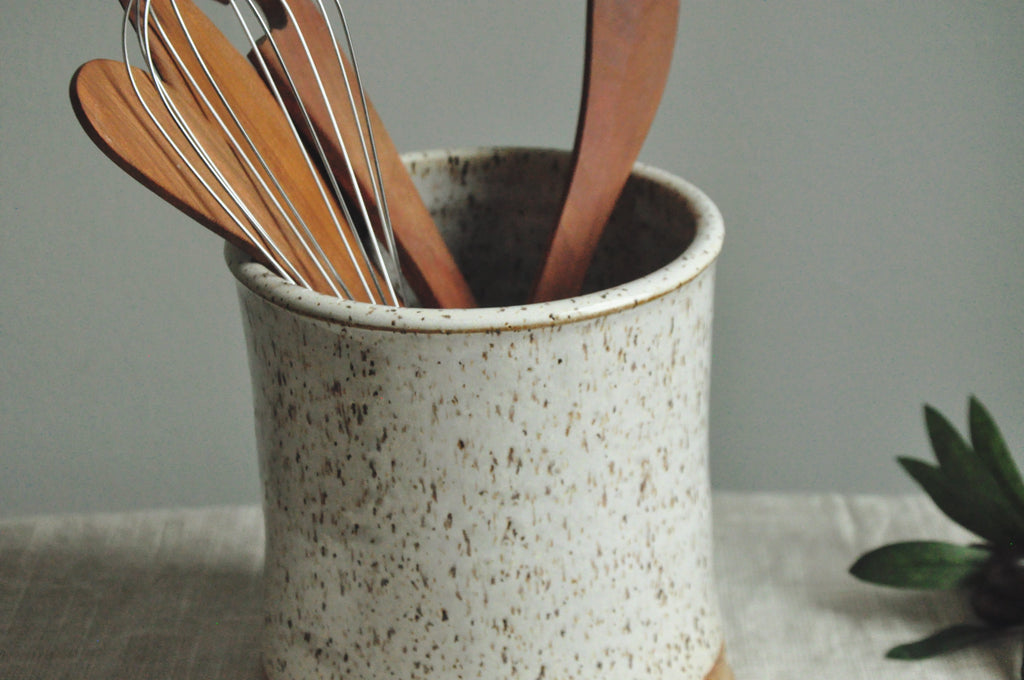 Fireside Utensil Crock