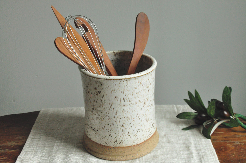 Fireside Utensil Crock