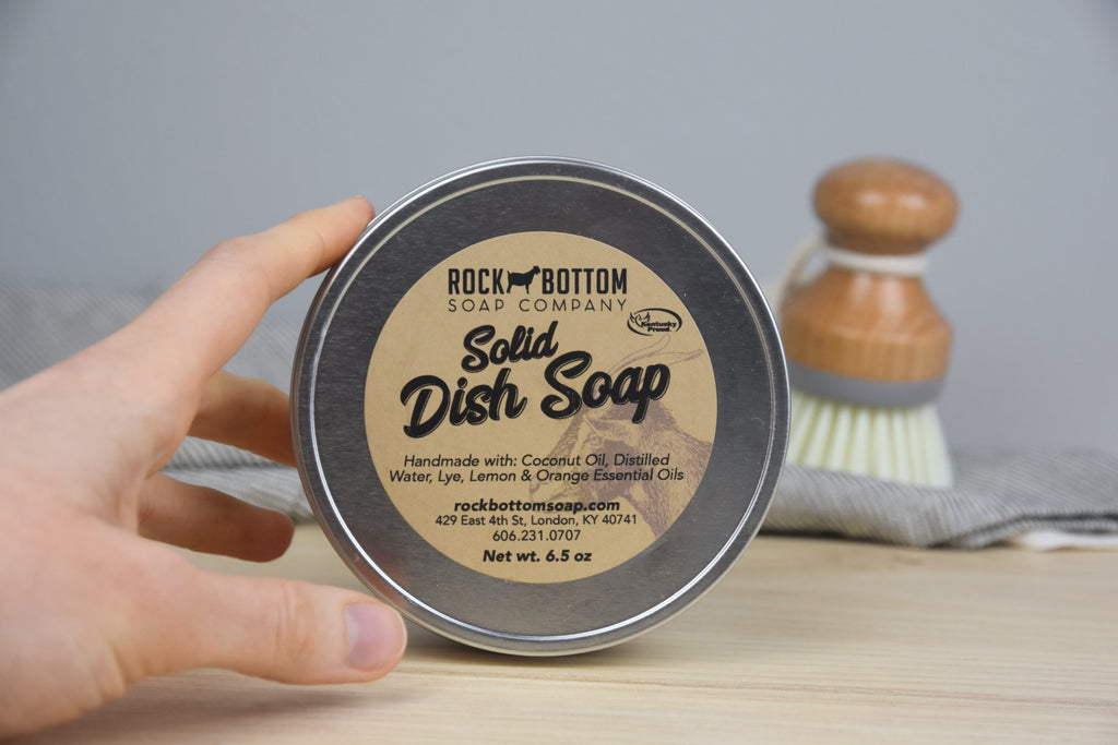 Solid Dish Soap Tin | 6.5 oz.