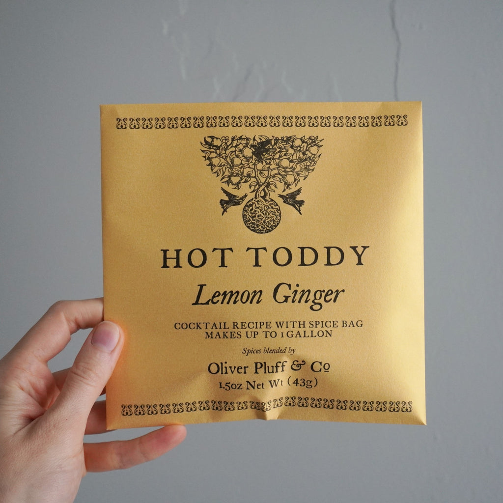 Lemon Ginger Hot Toddy Spices