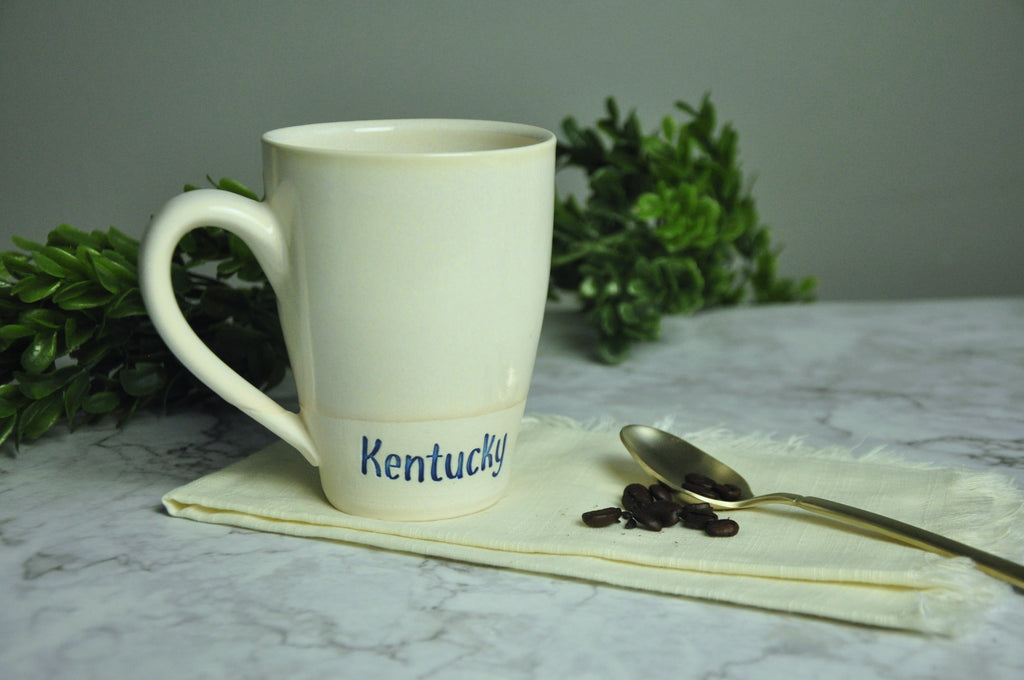 'Kentucky' Text Mug