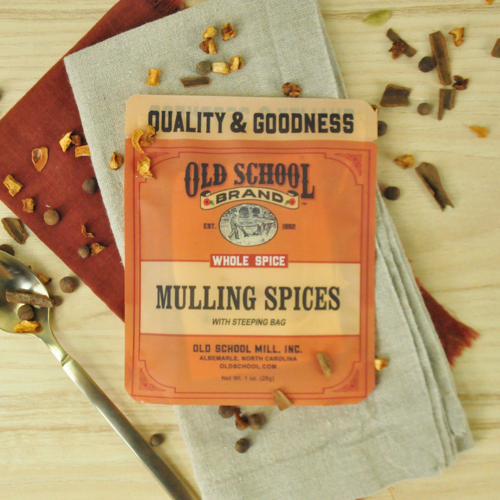 Old School Brand Mulling Spices are perfect to pair with our handmade pottery mugs for a great holiday gift from Winchester, Kentucky