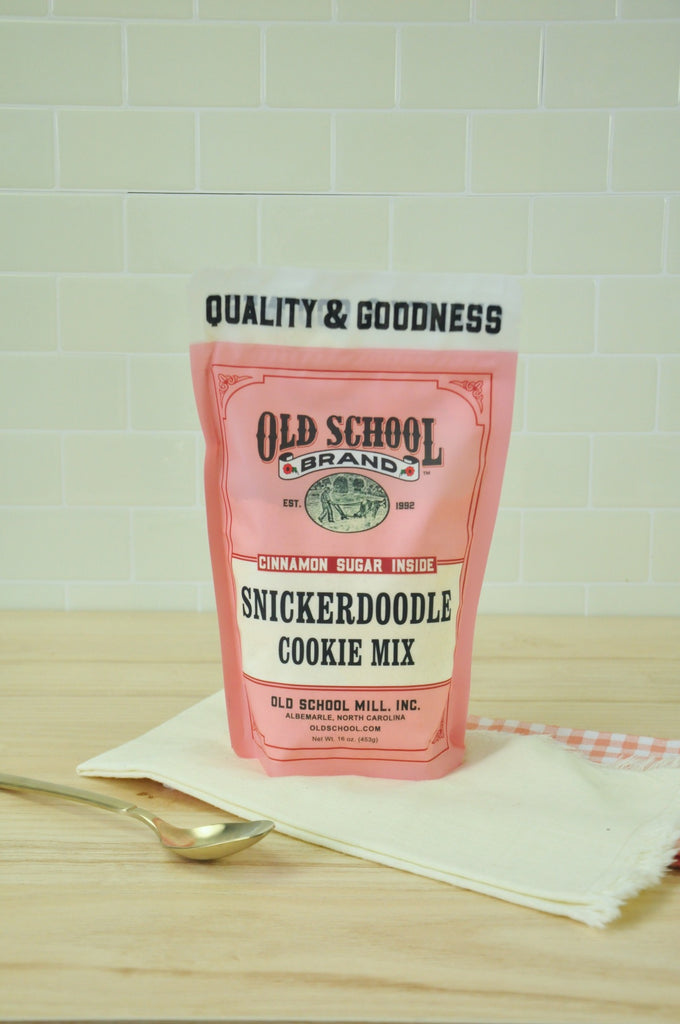 Old School Brand SnickerDoodle Cookie Mix pairs well with our handmade Cookie Jars for a great gift in Winchester, KY