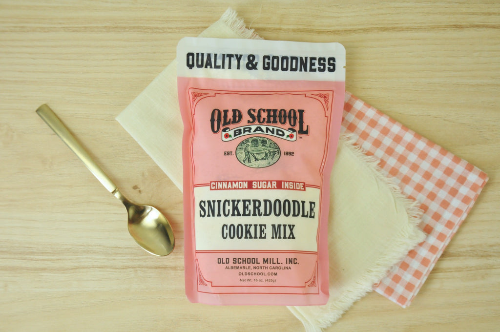 Old School Brand SnickerDoodle Cookie Mix pairs well with our handmade Cookie Jars for a great gift in Winchester, KY