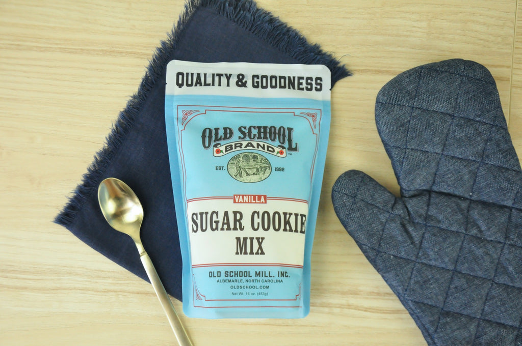 Old School Brand Vanilla Sugar Cookie Mix pairs perfectly with our handmade pottery in Winchester, KY
