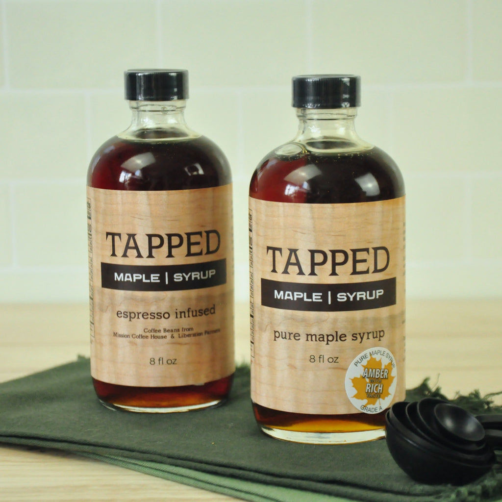 Pure Maple Syrup pairs well with our handmade pottery and Buttermilk Pancake Mix for a unique gift - in Winchester, Kentucky