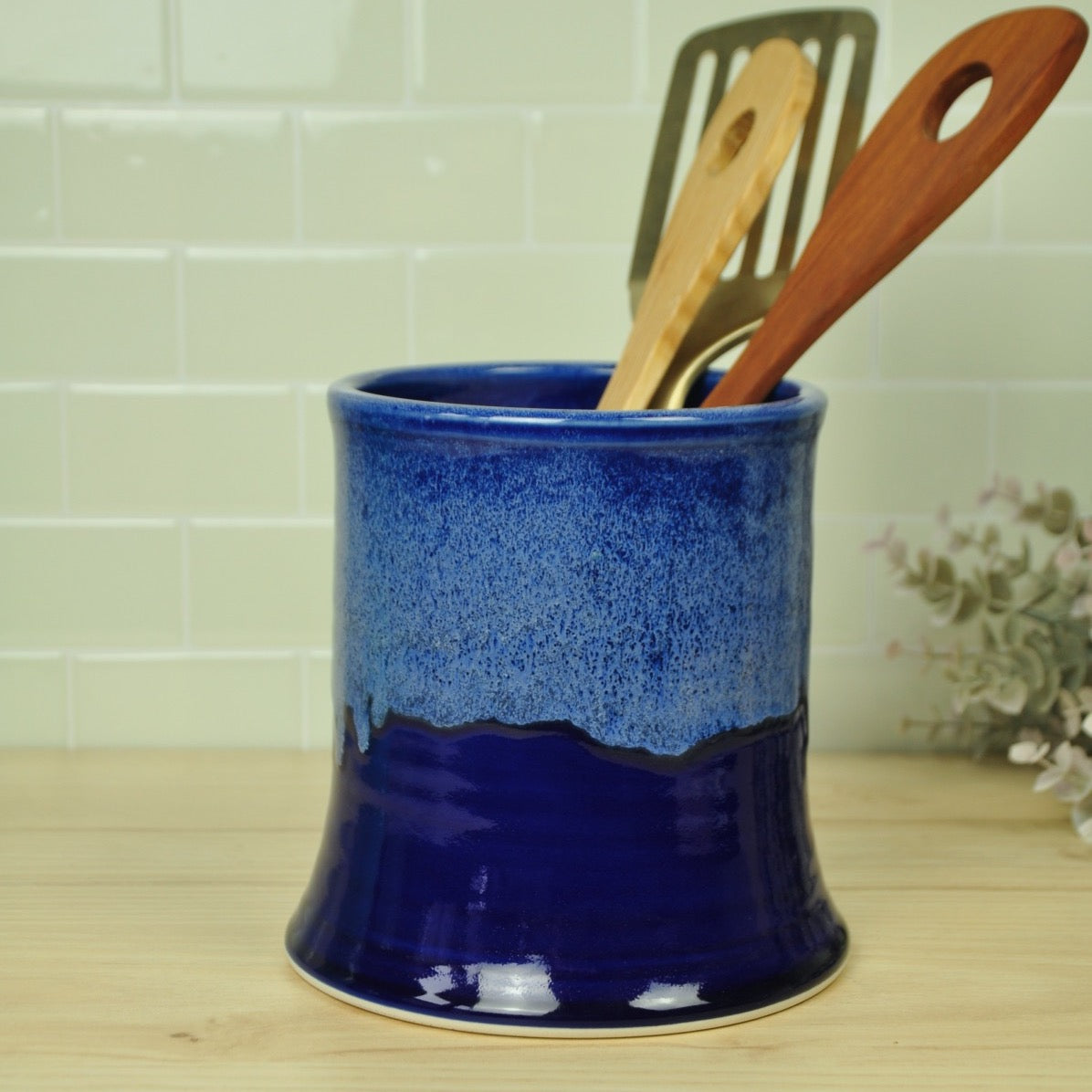 Hold Everything Ceramic Utensil Holder