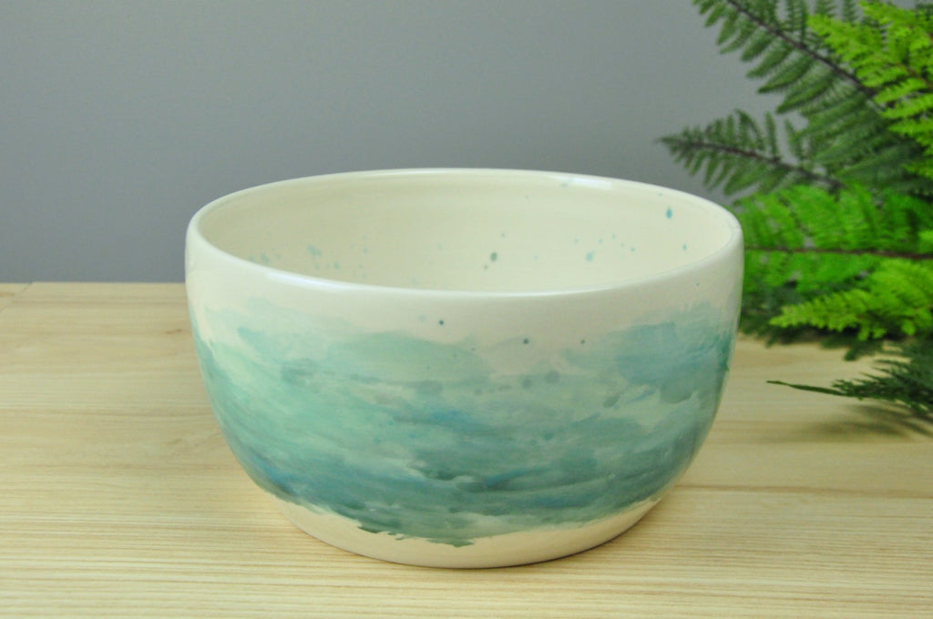 Large Serving Bowl in Watercolor Collection - Made in Winchester, KY