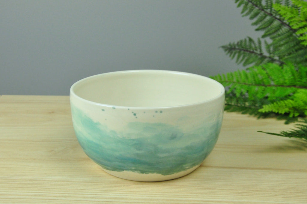 Small Serving Bowl in Watercolor Collection - Made in Winchester, KY