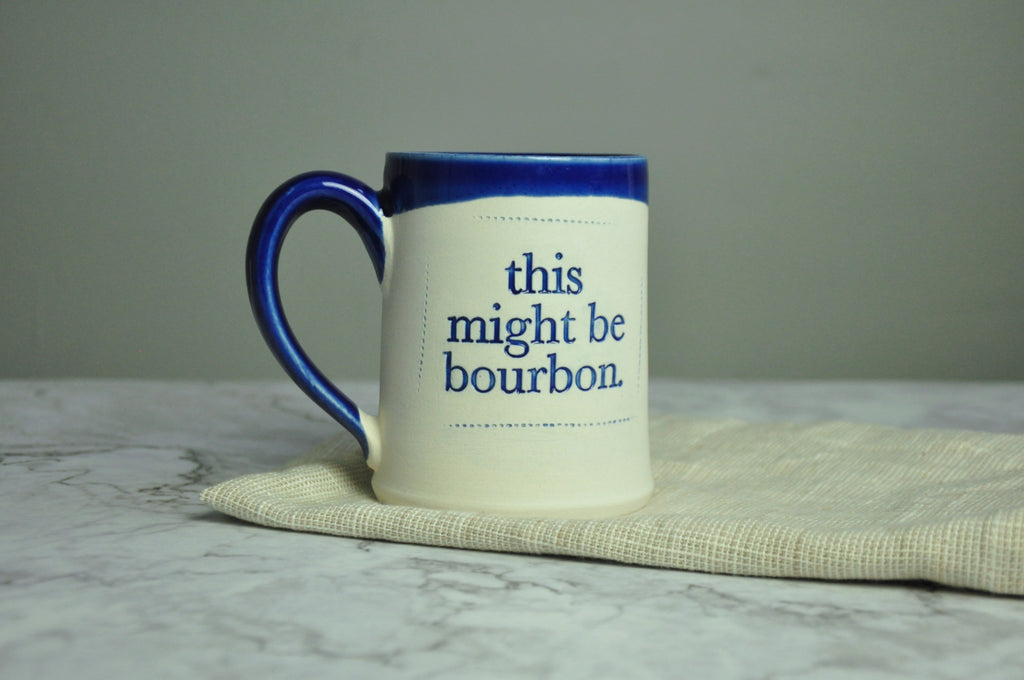 'this might be bourbon'® Mug | Discontinued