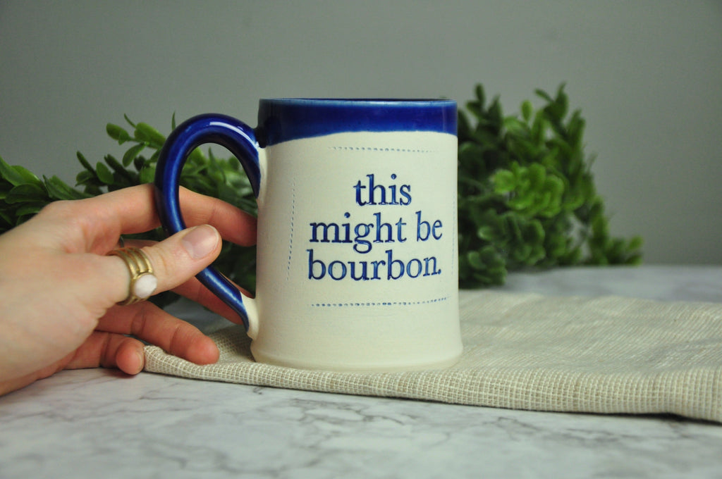 'this might be bourbon'® Mug | Discontinued